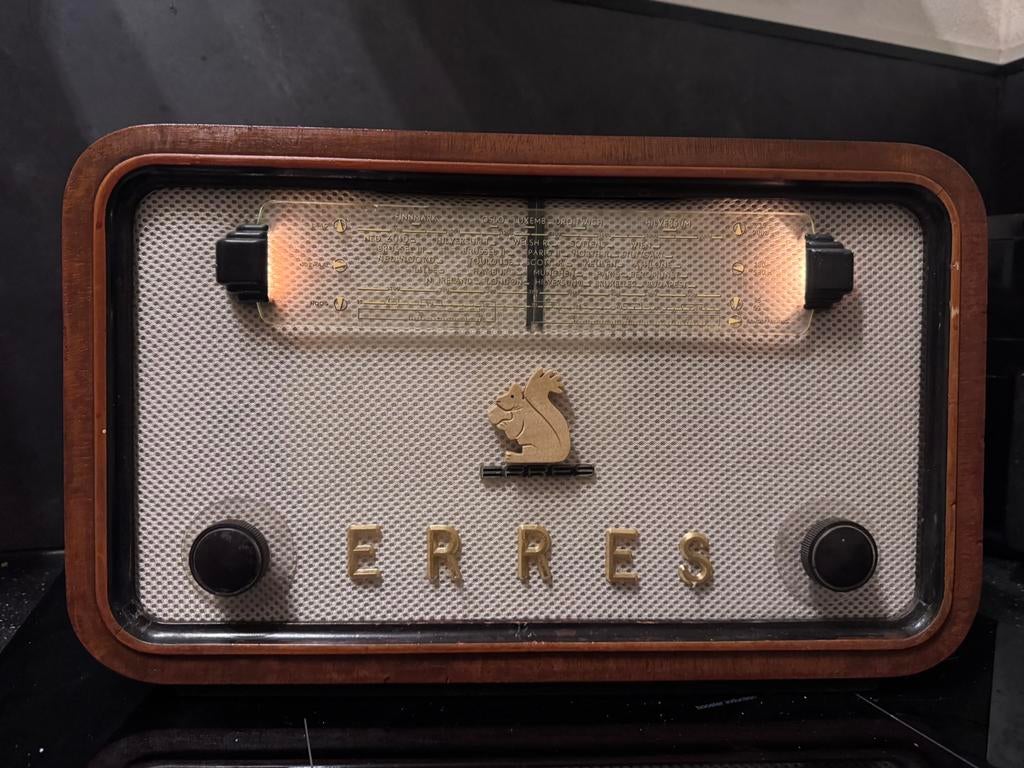 Erres Buizenradio met Bluetooth vintage oude radio, Ophalen