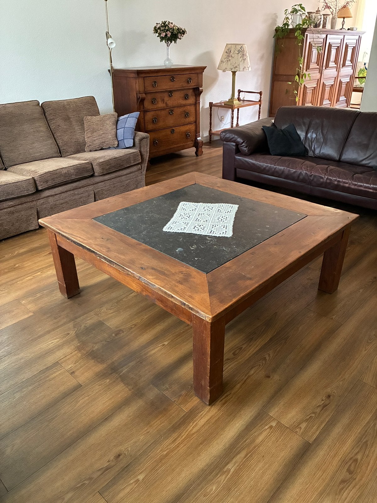 Salontafel, Ophalen, Overige materialen, Gebruikt, Vierkant