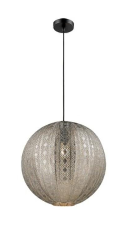 Hanglamp Aisha metaal, diameter 40cm, Ophalen of Verzenden, Zo goed als nieuw, Metaal, Modern