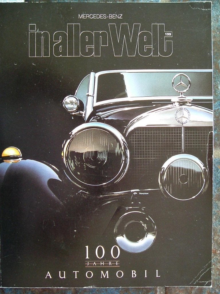 100 jaar Mercedes-Benz, 1886 - 1986., Ophalen of Verzenden, Gelezen, Mercedes