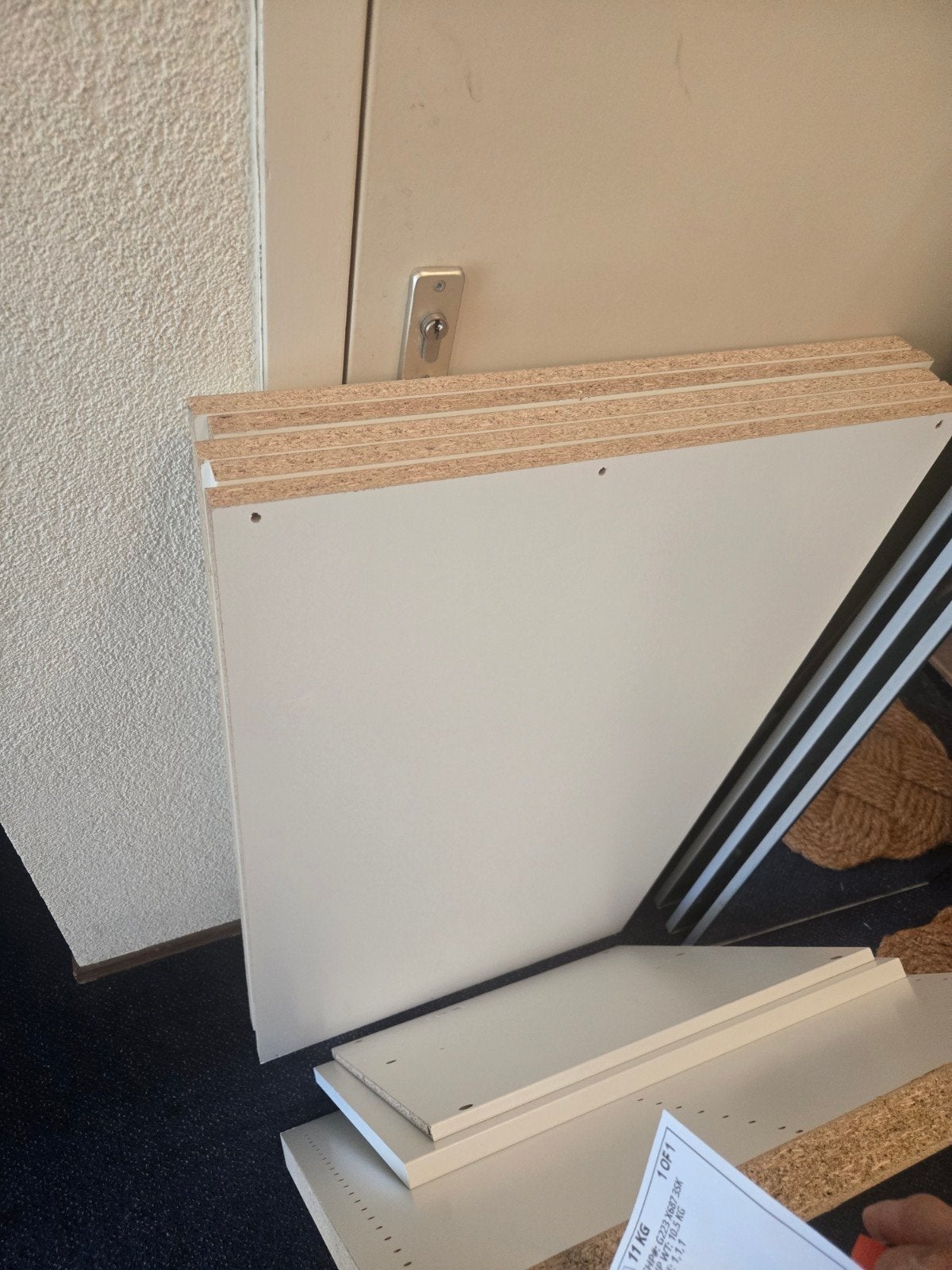 IKEA Komplement plank 100x58, Met plank(en), Nieuw, Minder dan 100 cm, Overige houtsoorten