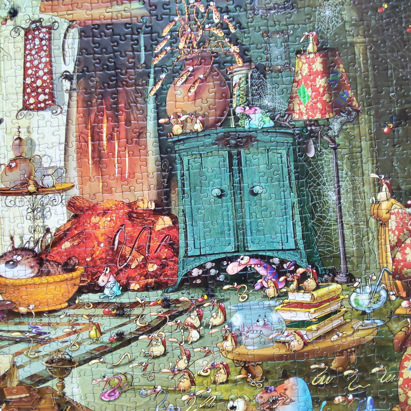 grafika puzzel, Reading, Ophalen of Verzenden, 500 t/m 1500 stukjes, Zo goed als nieuw, Legpuzzel