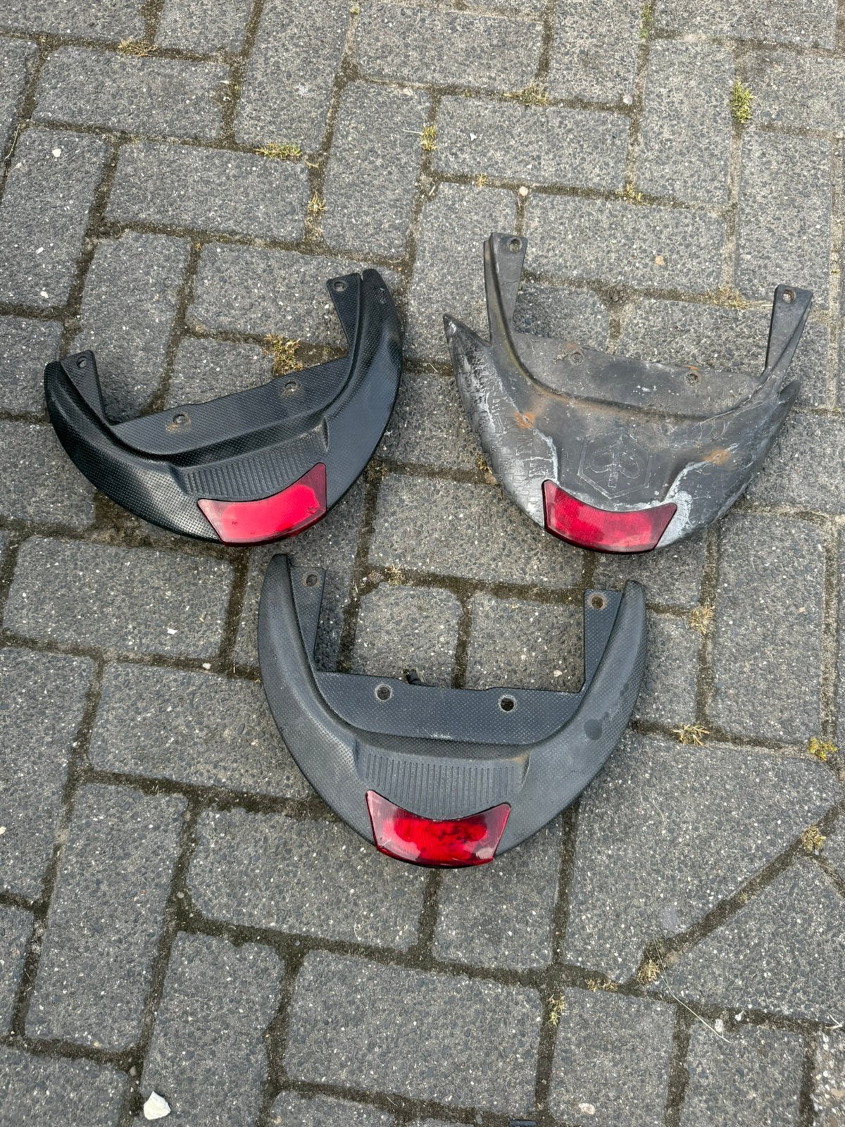 Piaggio zip achtervleugels met licht, Ophalen, Zo goed als nieuw, Piaggio