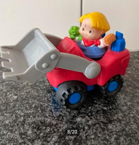 fisher price voertuigen, diverse uitvoeringen,2,50 per stuk, Ophalen of Verzenden, Zo goed als nieuw, Speelset