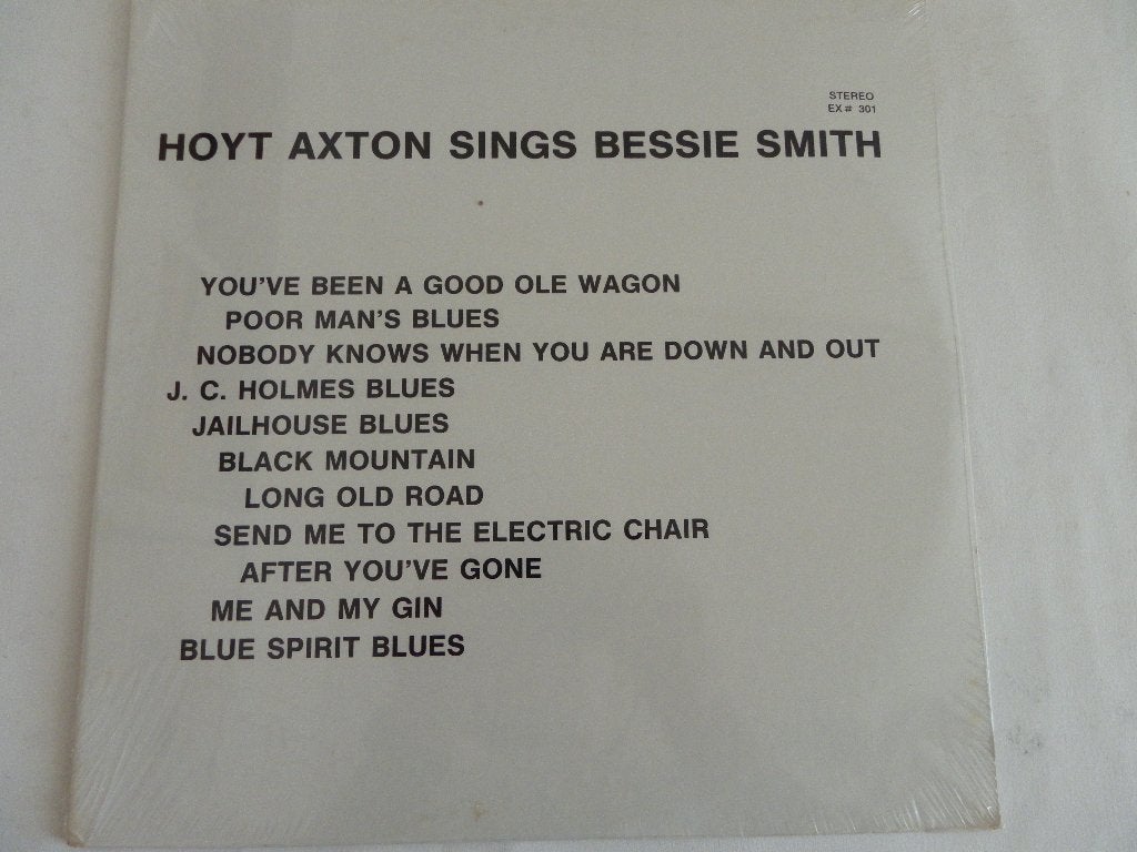LP Hoyt Axton - Hoyt Axton Sings Bessie Smith - PROMO, LP, Geseald, Ophalen of Verzenden, 12 inch