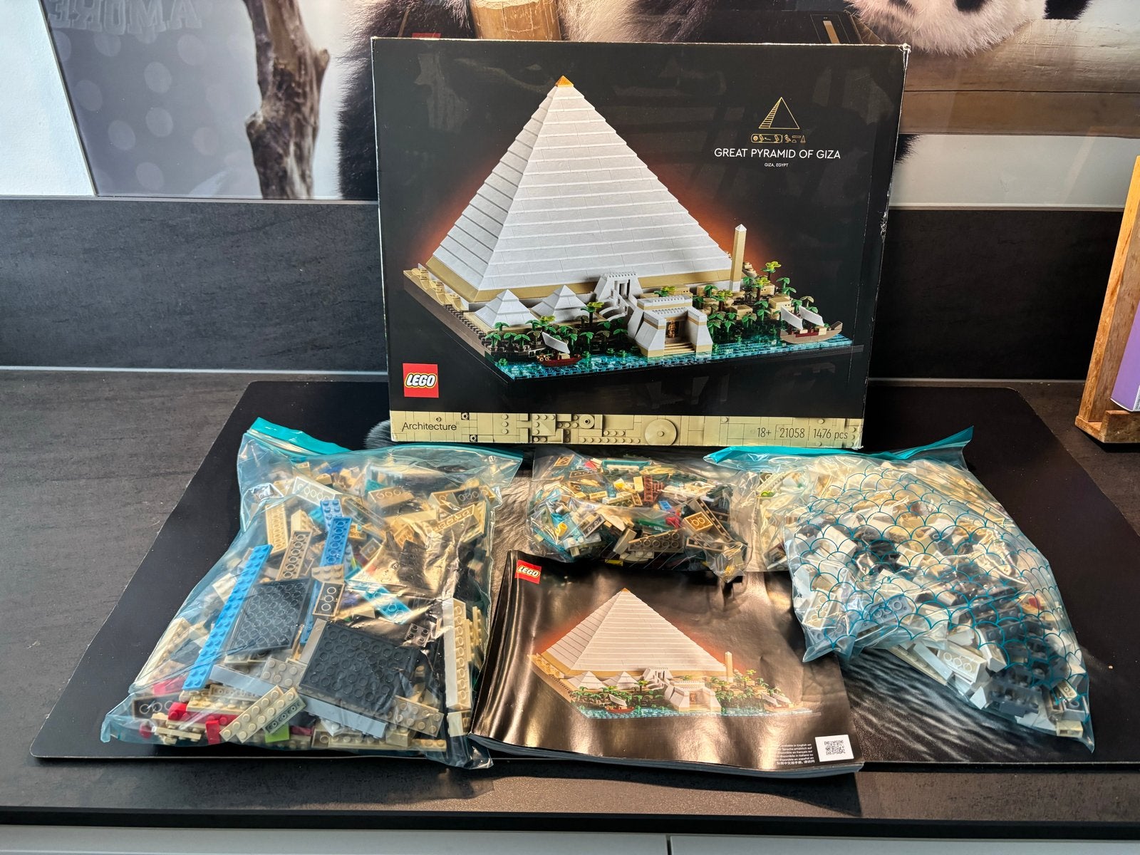 LEGO Architecture 21058 Grote Piramide van Gizeh z.g.a.n, Kinderen en Baby's, Ophalen of Verzenden, Zo goed als nieuw