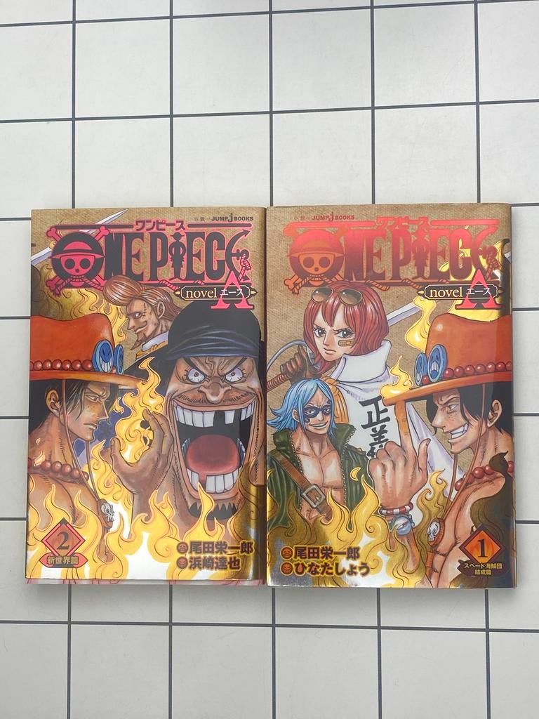 One Piece Novel A Deel 1 & 2 Japanse Boeken - Shō Hinata, Ophalen of Verzenden, Zo goed als nieuw, Tv-serie