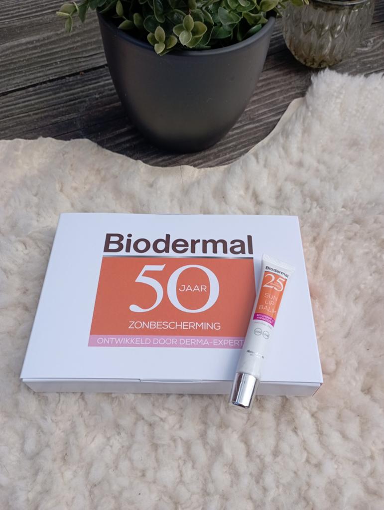 Biodermal giftset, zonnebrandcreme body, face & lip, nw, Ophalen of Verzenden, Nieuw, Lippen
