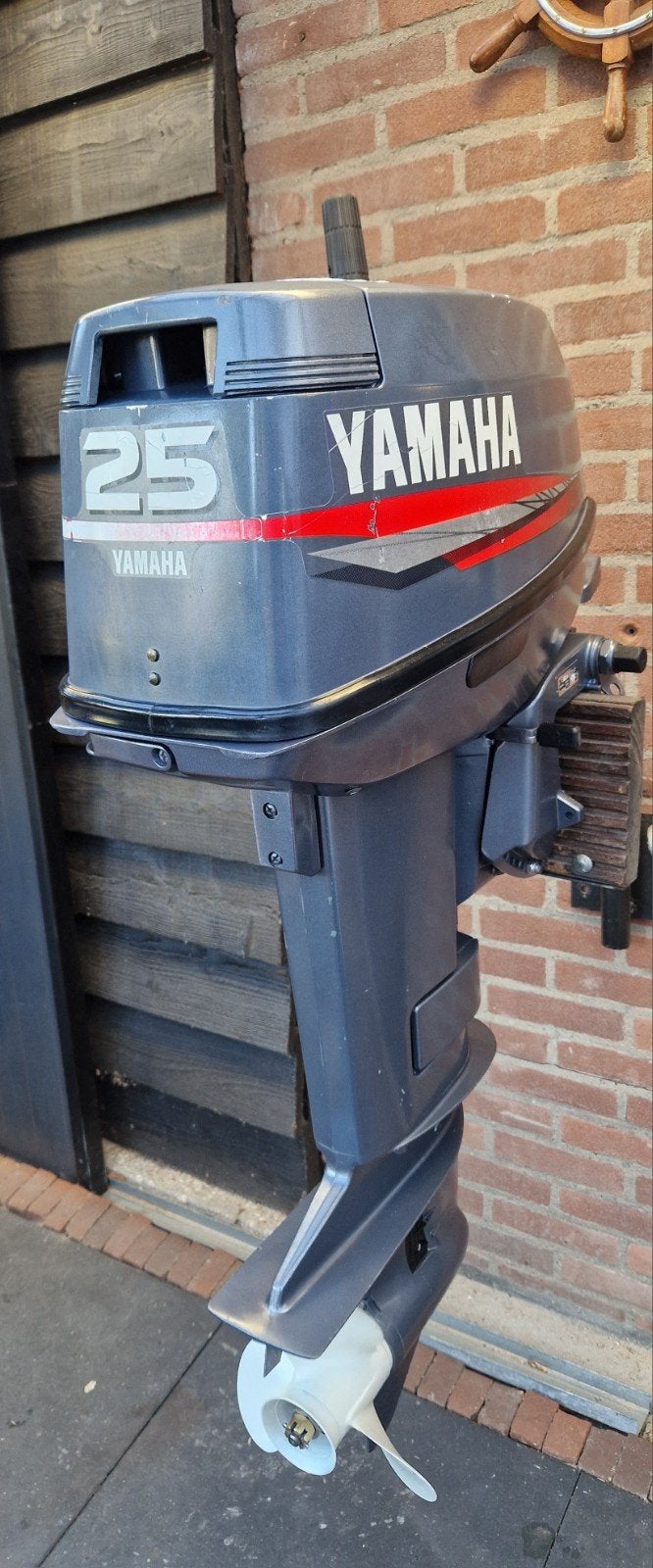 Yamaha 25pk NMHO Autolube  op knuppel, Watersport en Boten, 10 tot 30 pk, Gebruikt, Ophalen of Verzenden, Buitenboordmotor