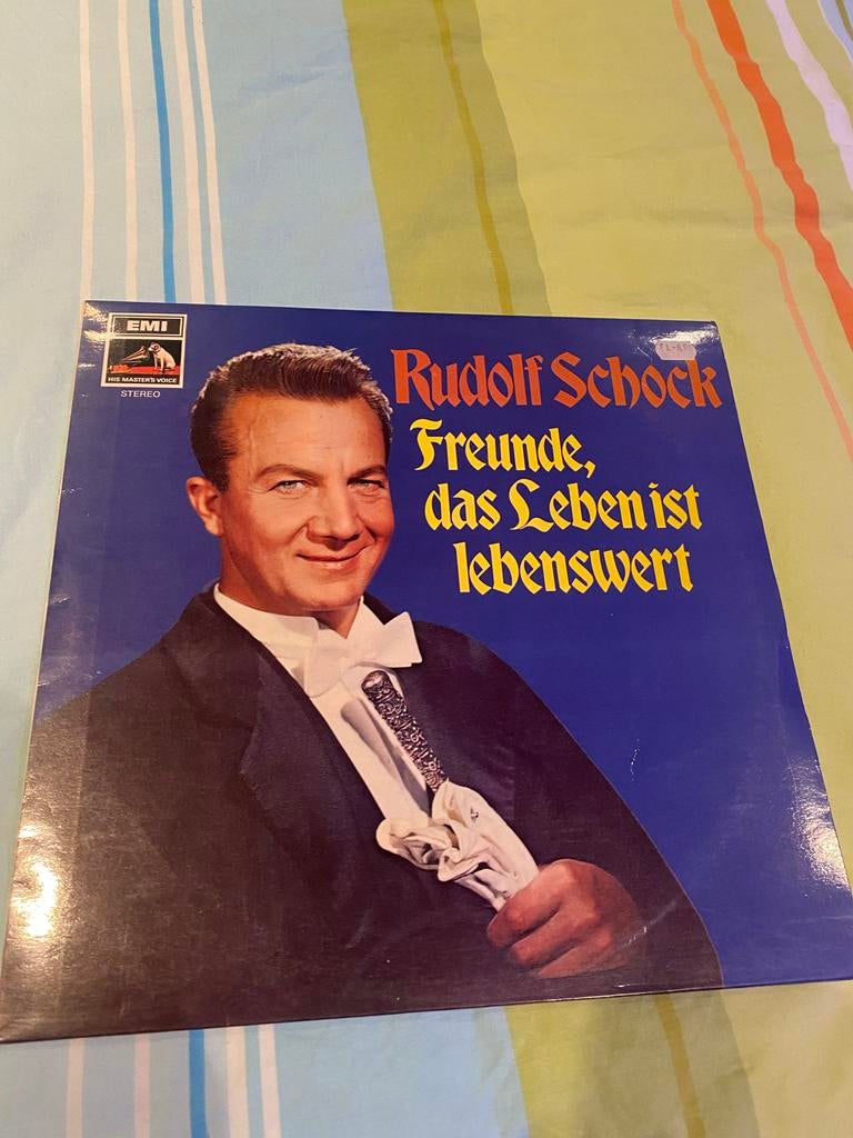 Rudolf Schock - Freunde, das Leben ist lebenswert LP, Ophalen of Verzenden, Zo goed als nieuw