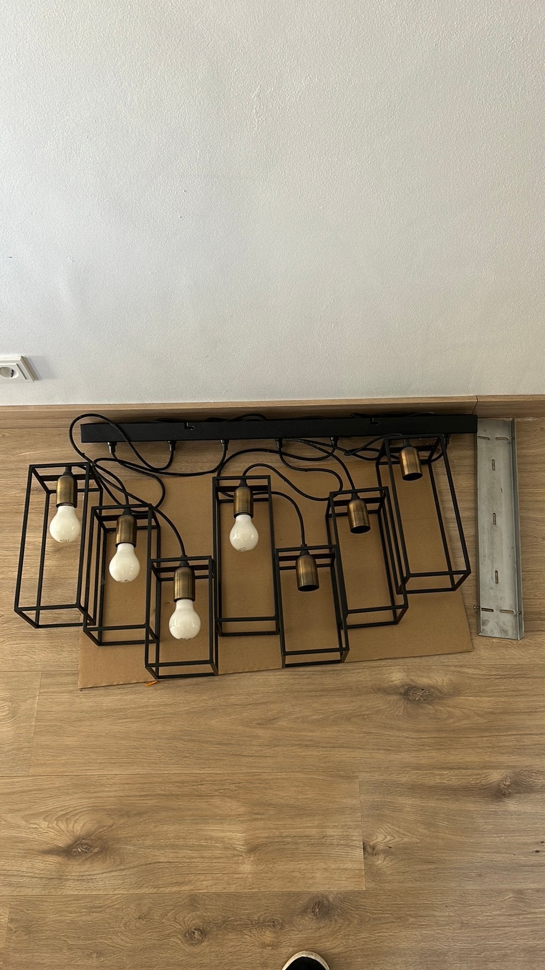 Ieder aannemlijk bod - Hanglamp zwart - Light & living, Ophalen, 100 tot 150 cm, Overige typen, Zo goed als nieuw