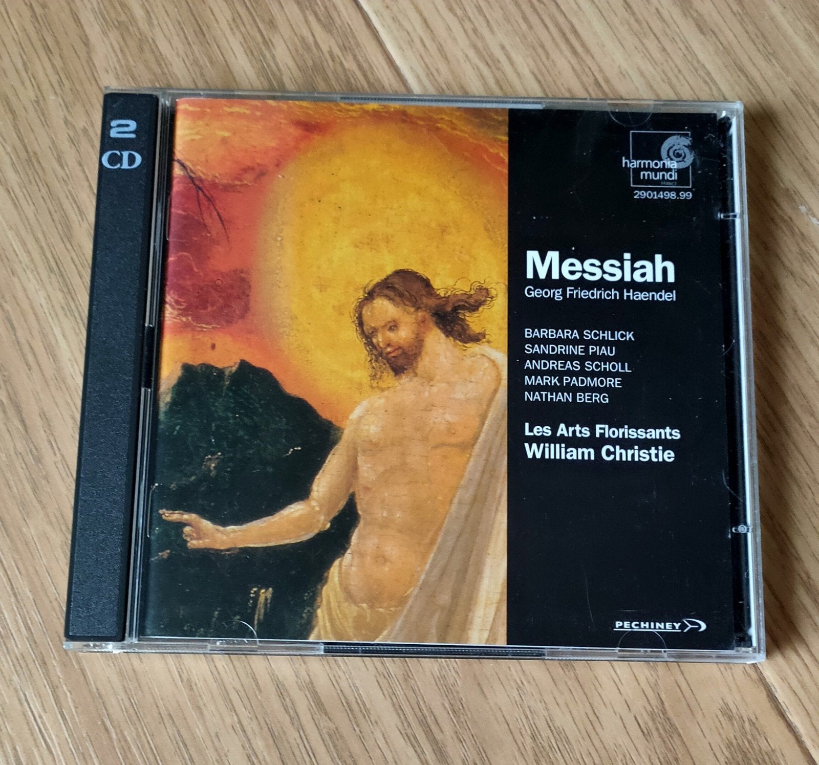 Händel: Messiah (2 CD Boxset) - Les Arts Florissants, Ophalen of Verzenden, Barok, Gebruikt, Vocaal