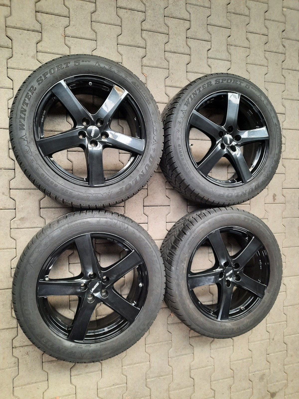 19 inch velgen 5×114.3 KIA SORENTO HYUNDAI SANTA FE WINTER, 19 inch, Gebruikt, Banden en Velgen, 235 mm