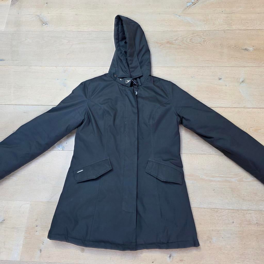 Airforce 2 pocket parka donkergrijs, Airforce, Ophalen of Verzenden, Zo goed als nieuw, Overige kleuren