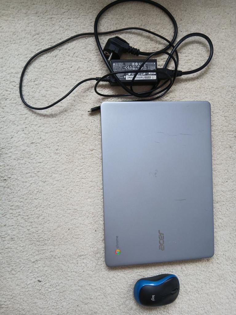 Acer Chromebook met oplader en muis, Computers en Software, Windows Laptops, Gebruikt, Ophalen