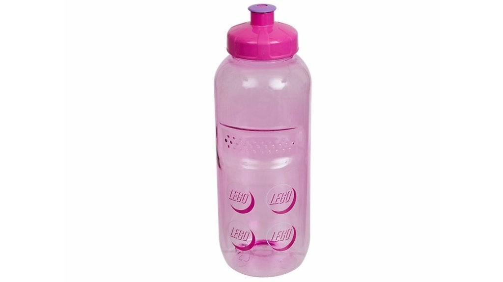 Lego Gear Drinkfles Friends Roze Transparant (NIEUW), Compleet, Lego, Overige typen, Nieuw
