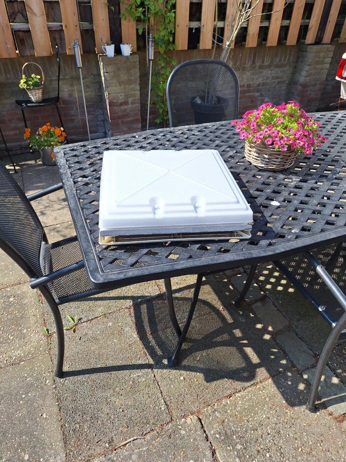 compleet Dakluik met hor. 40 x 40, Caravans en Kamperen, Caravan accessoires, Ophalen, Gebruikt