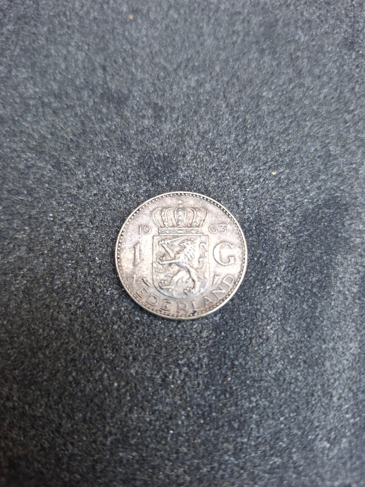 1 Gulden Juliana 1965 Zilveren Munt, 1 gulden, Koningin Juliana, Zilver, Ophalen of Verzenden