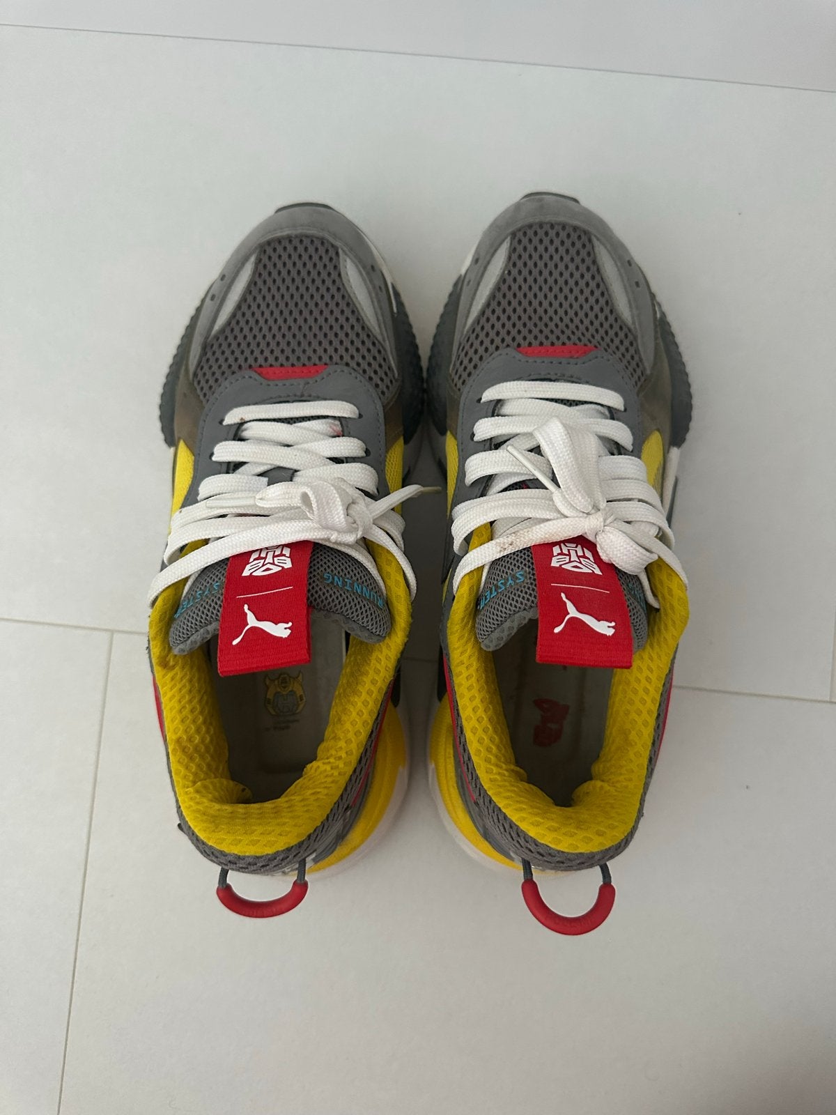 Puma X Bumblebee RS-X Transformers sneakers maat 38, Geel, Ophalen of Verzenden, Sneakers of Gympen, Zo goed als nieuw