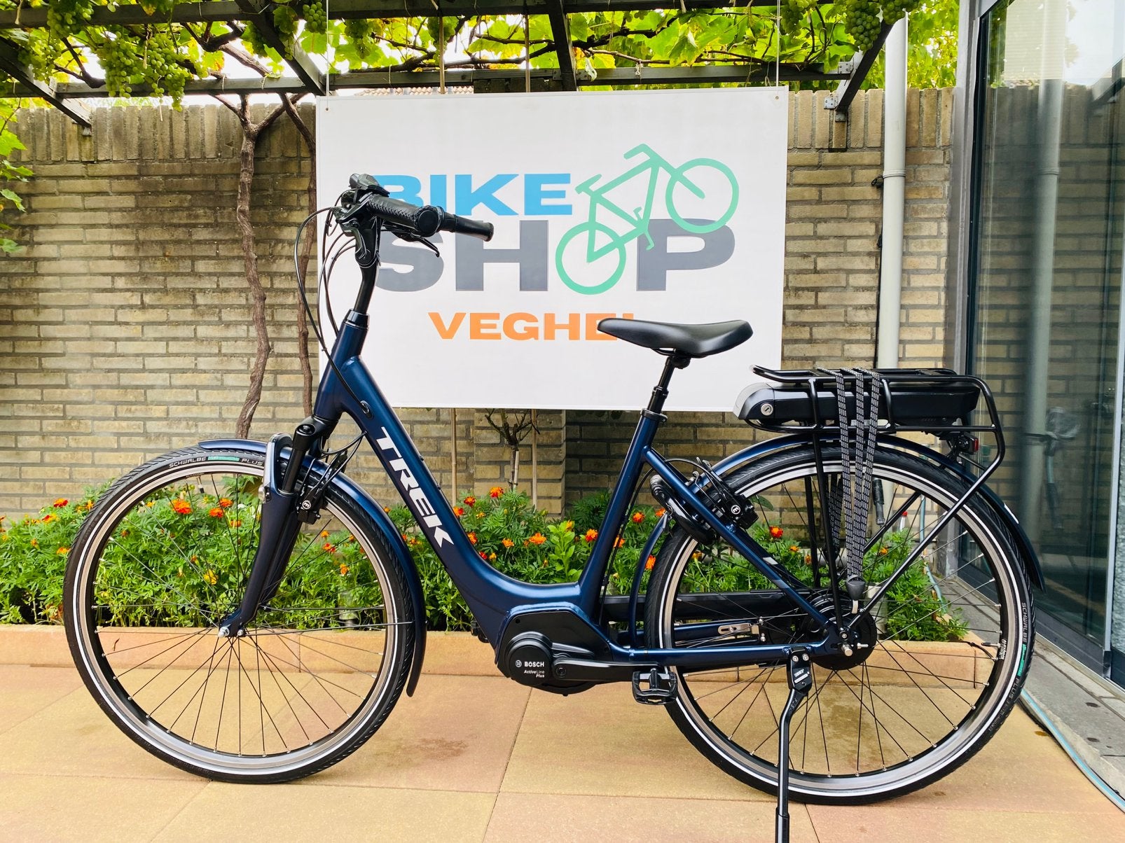 Elektrische Trek Lm3+ Bosch Middenmoto Active Line Plus D50, Ophalen of Verzenden, Zo goed als nieuw, 5467kc, 50 tot 53 cm