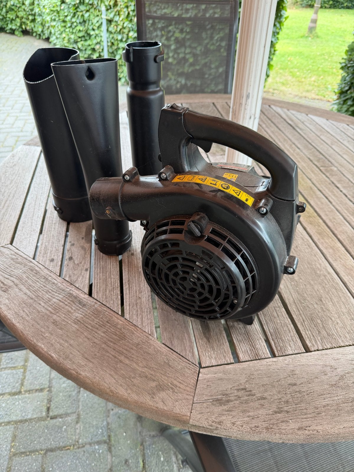 DeTec DT-BL260 Bladblazer - bladzuiger Benzine zgan, Ophalen, Gebruikt, Benzine, Handgedragen
