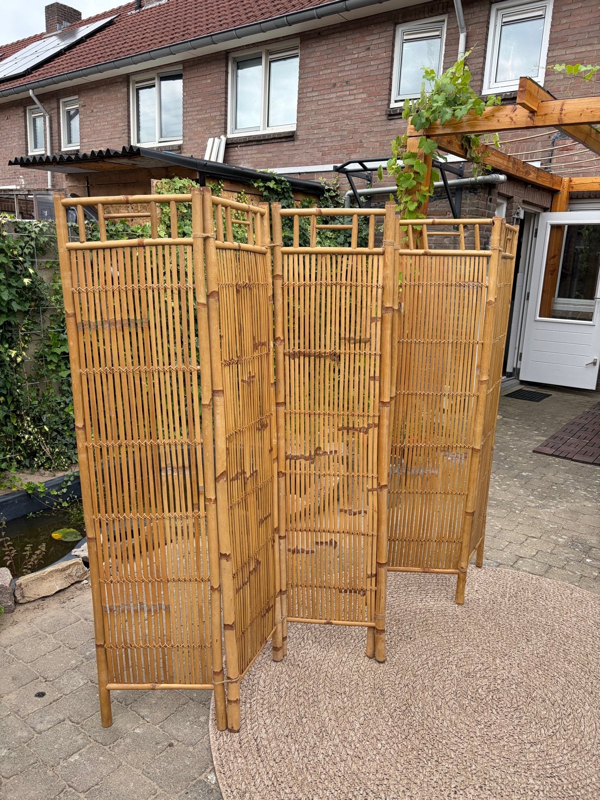 Bamboe kamerscherm / kamerverdeler, Ophalen, Gebruikt
