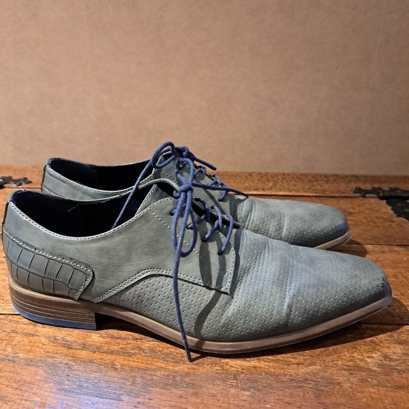 veterschoenen grijs mt. 45, Kleding | Heren, Overige kleuren, Ophalen of Verzenden, Zo goed als nieuw, Venice