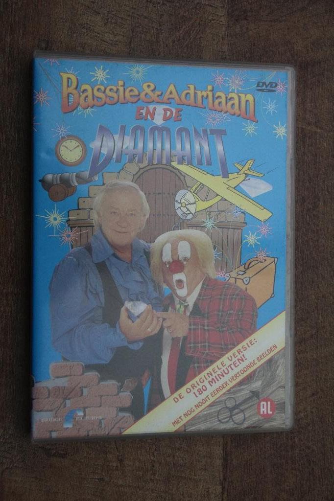 Bassie & Adriaan en de diamant, Alle leeftijden, Kinderprogramma's en -films, Overige typen, Ophalen of Verzenden
