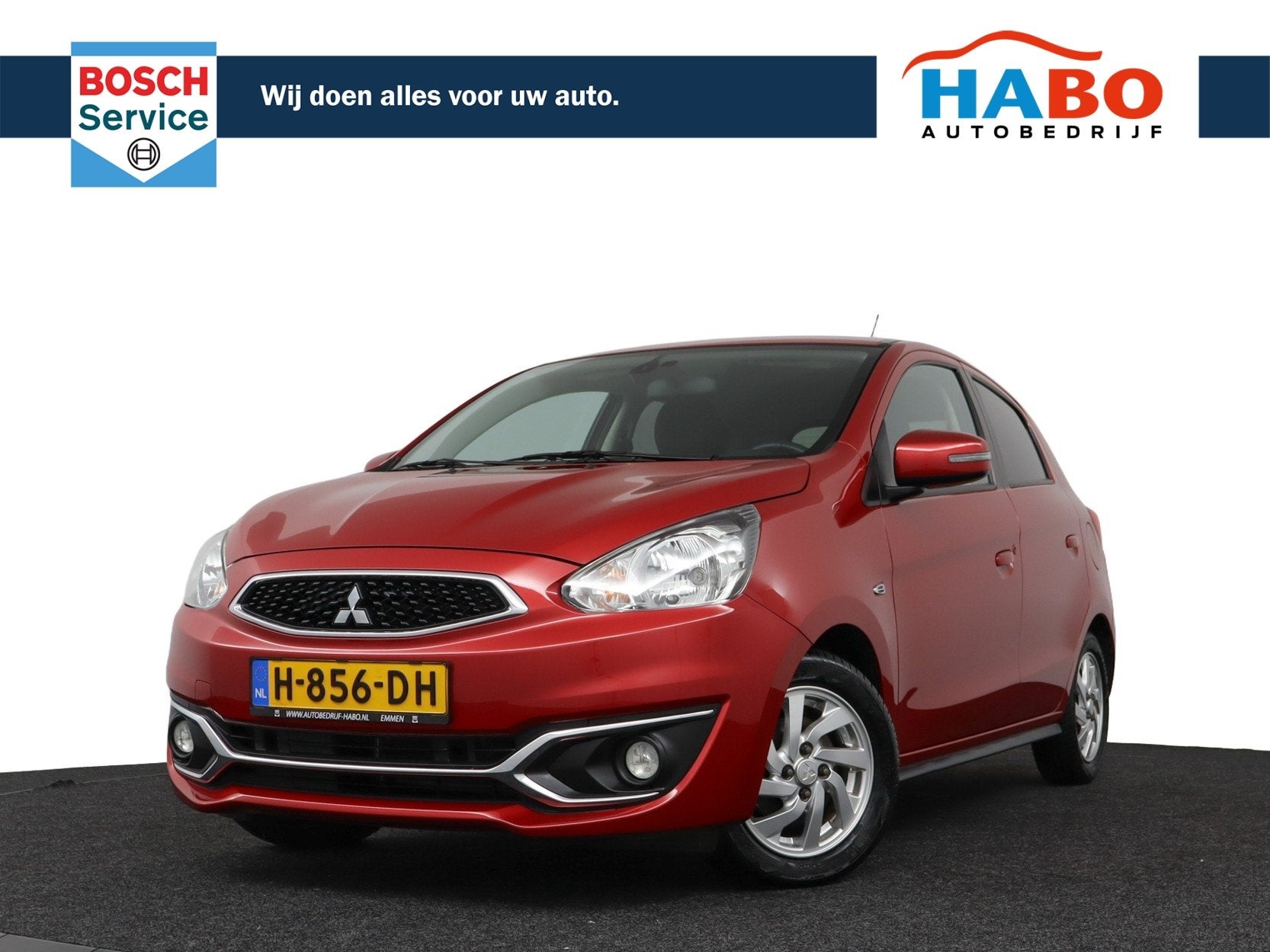 Mitsubishi Space Star 1.2 MIVEC CLEARTEC ADVANCE ECC/CRUISE/, Voorwielaandrijving, Stof, Gebruikt, 850 kg