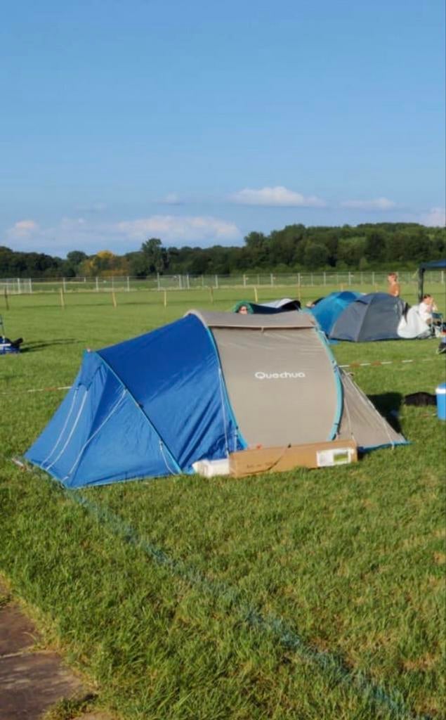 Quechua 2 Seconds XXL 2-persoons pop-up tent, Caravans en Kamperen, Tenten, Ophalen, Gebruikt, Tot en met 3