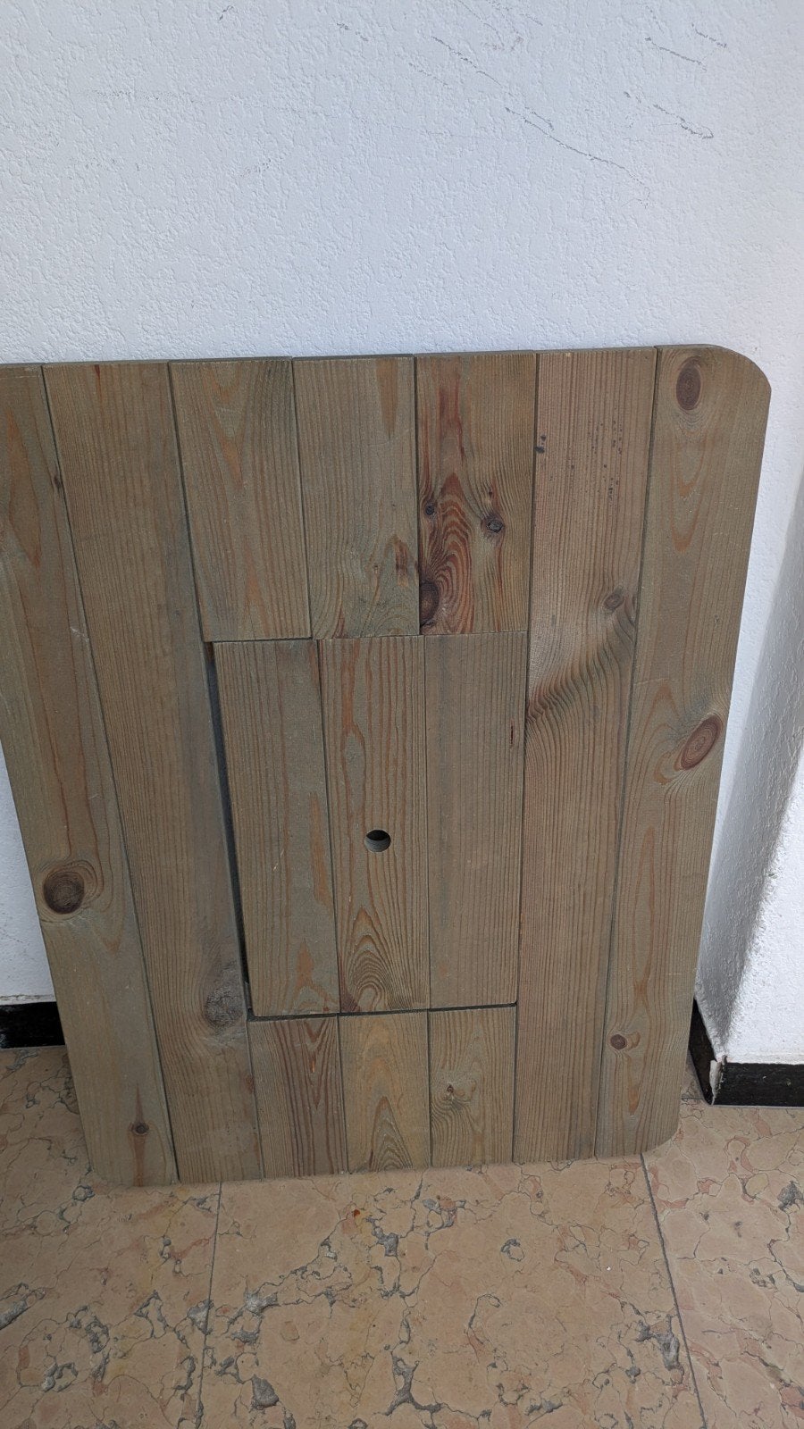 Esschert Design NG76 Bierkrattafel Nooit buiten gebruik, Ophalen, Gebruikt, Vierkant, Hout