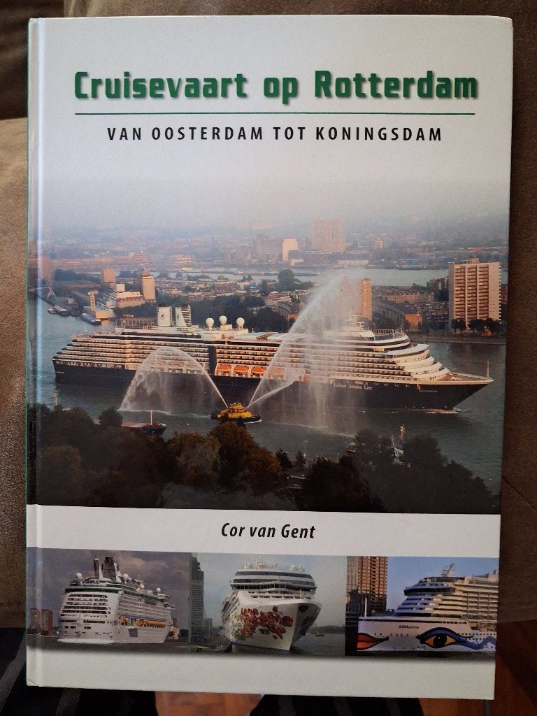 Cruisevaart op Rotterdam van Oosterdam tot Koningsdam, Verzenden, Zo goed als nieuw, Kaart, Foto of Prent