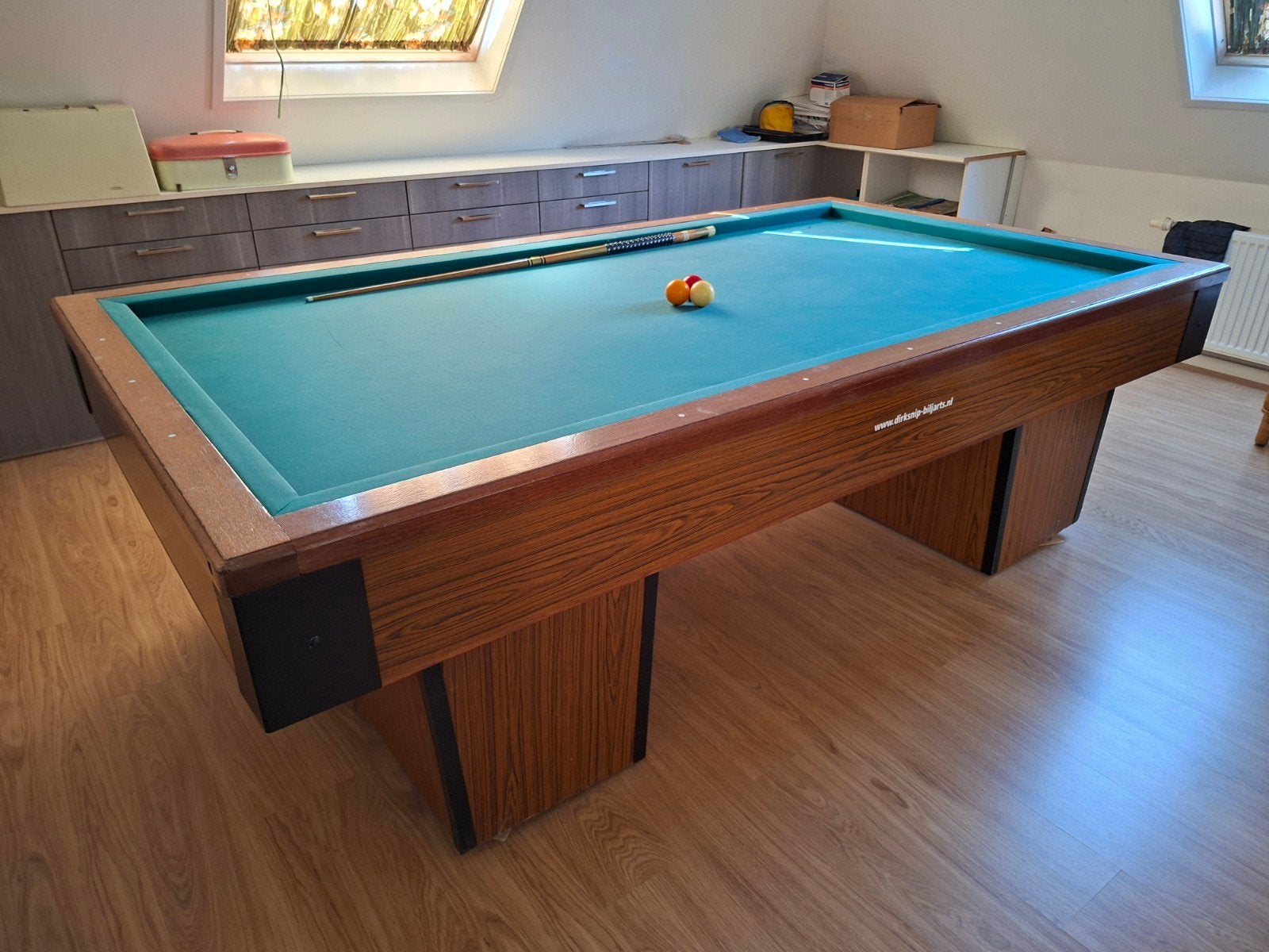 Biljarttafel Feller Biljarts Hoorn, Sport en Fitness, Ophalen, Gebruikt, Biljarttafel