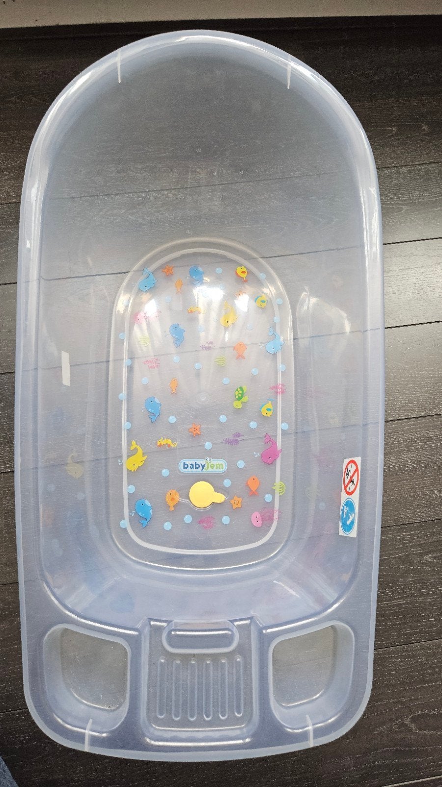 Babyjem Babybadje met Zeedieren - Zo goed als nie, Ophalen, Zo goed als nieuw, Badje, Overige merken