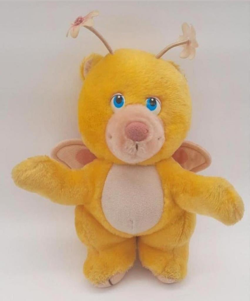 Disney Wuzzles Butterbear knuffel Hasbro 1985, Ophalen of Verzenden, Overige figuren, Gebruikt, Knuffel