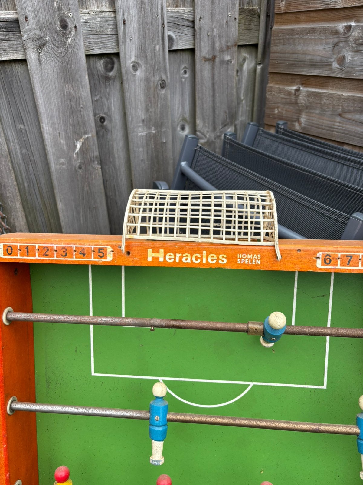 Vintage voetbal spel van Homas., Ophalen, Gebruikt, Overige binnenlandse clubs