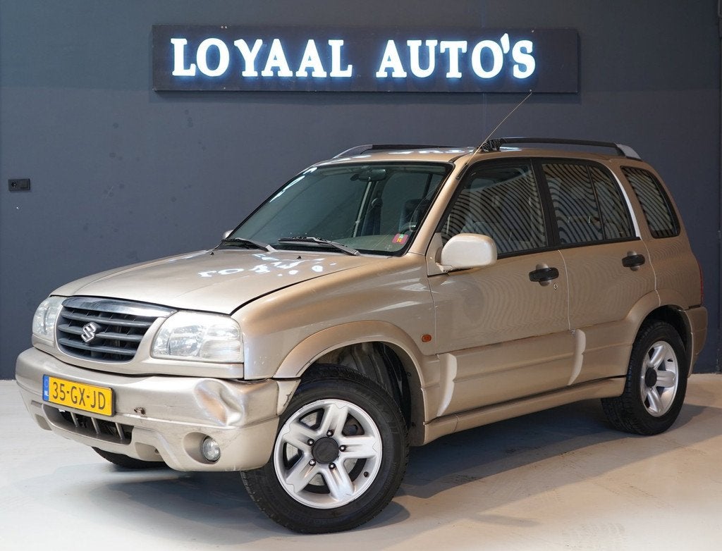 Suzuki Grand Vitara 2.0 | AIRCO | ELEK.RAMEN | APK |4X4|TREK, Auto's, Suzuki, Automaat, Stof, Grand Vitara, Beige