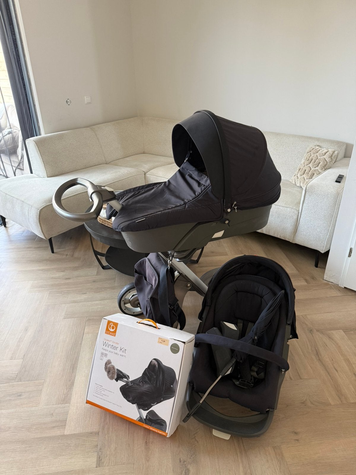 Stokke kinderwagen, Ophalen, Gebruikt, Kinderwagen, Overige merken