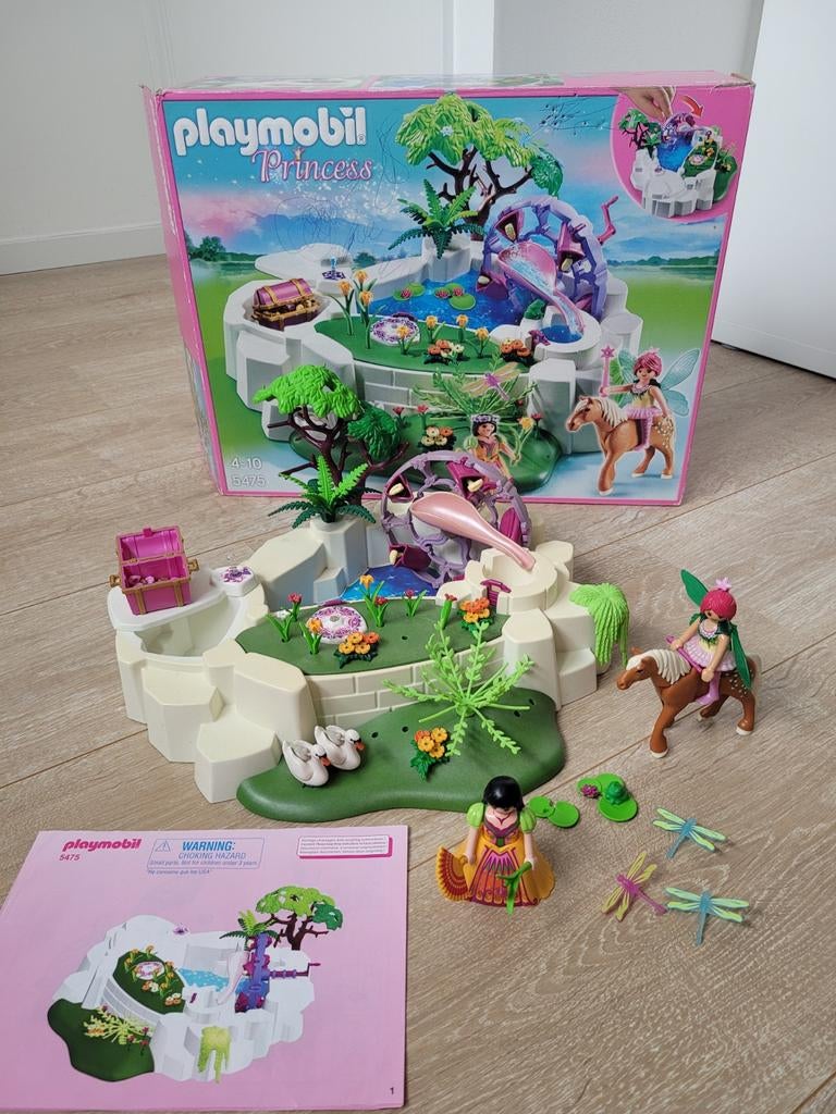 Playmobil Princess magische kristallenvijver 5475, Kinderen en Baby's, Speelgoed | Playmobil, Ophalen of Verzenden, Gebruikt