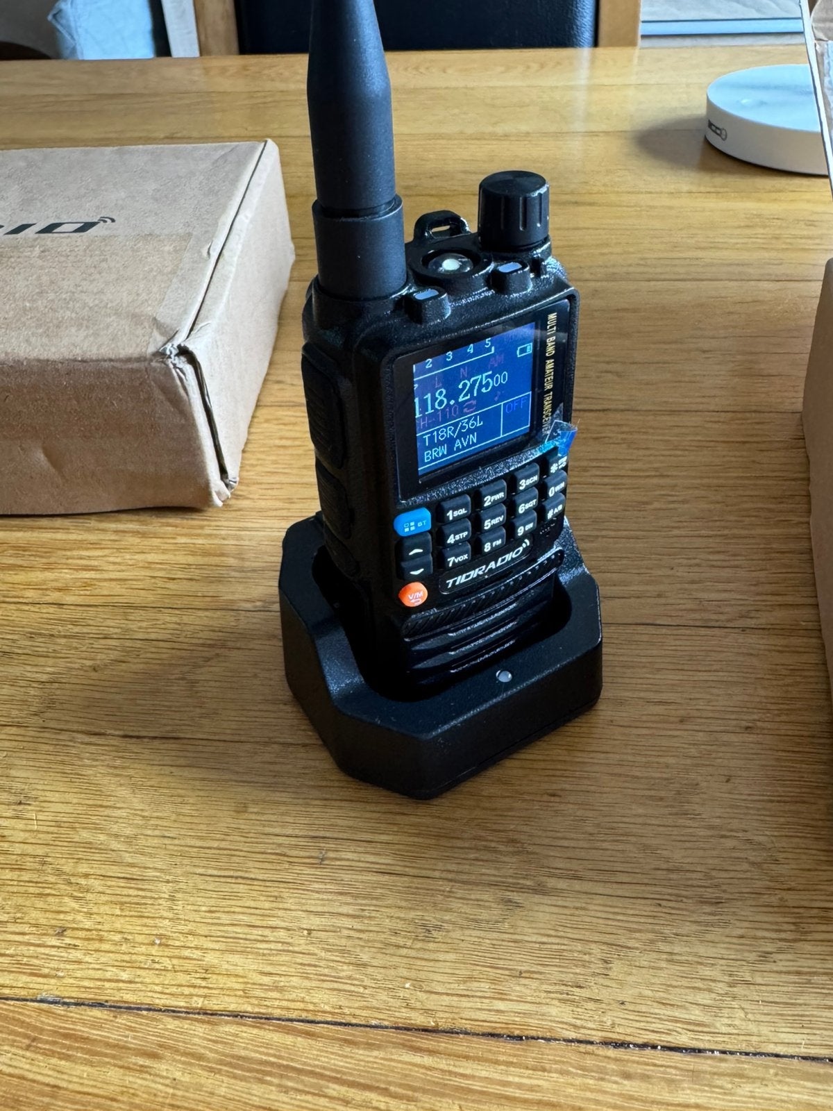Tidradio TD-H3 multiband portofoon, compleet in doos., Telecommunicatie, Portofoons en Walkie-talkies, Ophalen of Verzenden, Nieuw