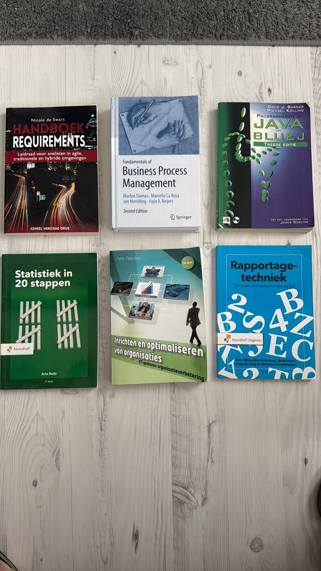 HBO ICT 1e jaars studieboeken, Boeken, Informatica en Computer, Zo goed als nieuw, Overige onderwerpen, Ophalen of Verzenden