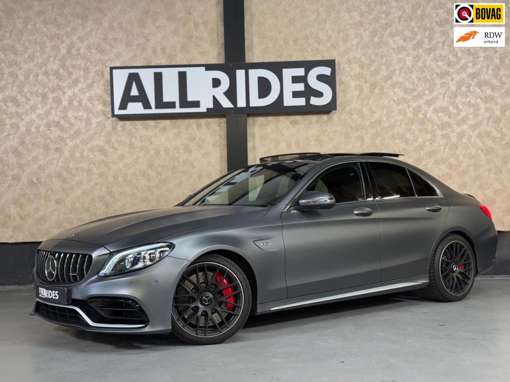 Mercedes-Benz C-klasse AMG 63 S | carbon | 360 camera | stoe, Automaat, Achterwielaandrijving, Gebruikt, 510 pk