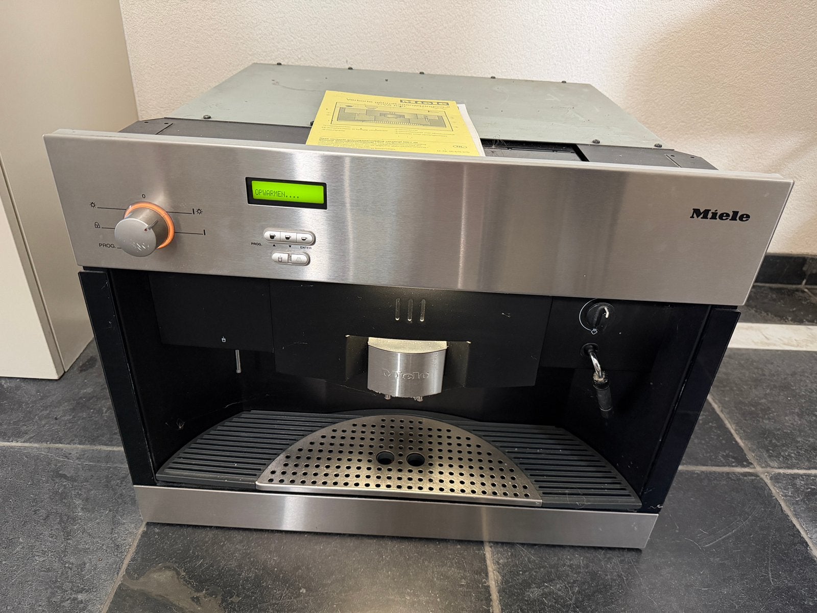 Miele CVA 620 inbouw koffie machine, Ophalen, Gebruikt, Espresso apparaat, 10 kopjes of meer