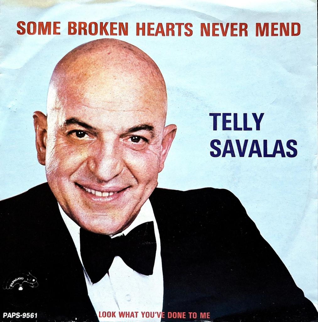 7"/SINGLE  TELLY SAVALAS - Some Broken Hearts Never Mend, Cd's en Dvd's, Ophalen of Verzenden, Gebruikt, Pop