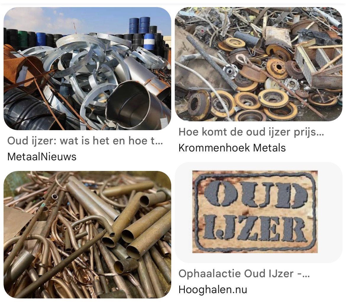 Gezocht gratis oudijzer en oude appraten, Doe-het-zelf en Verbouw, Ophalen of Verzenden, Zo goed als nieuw
