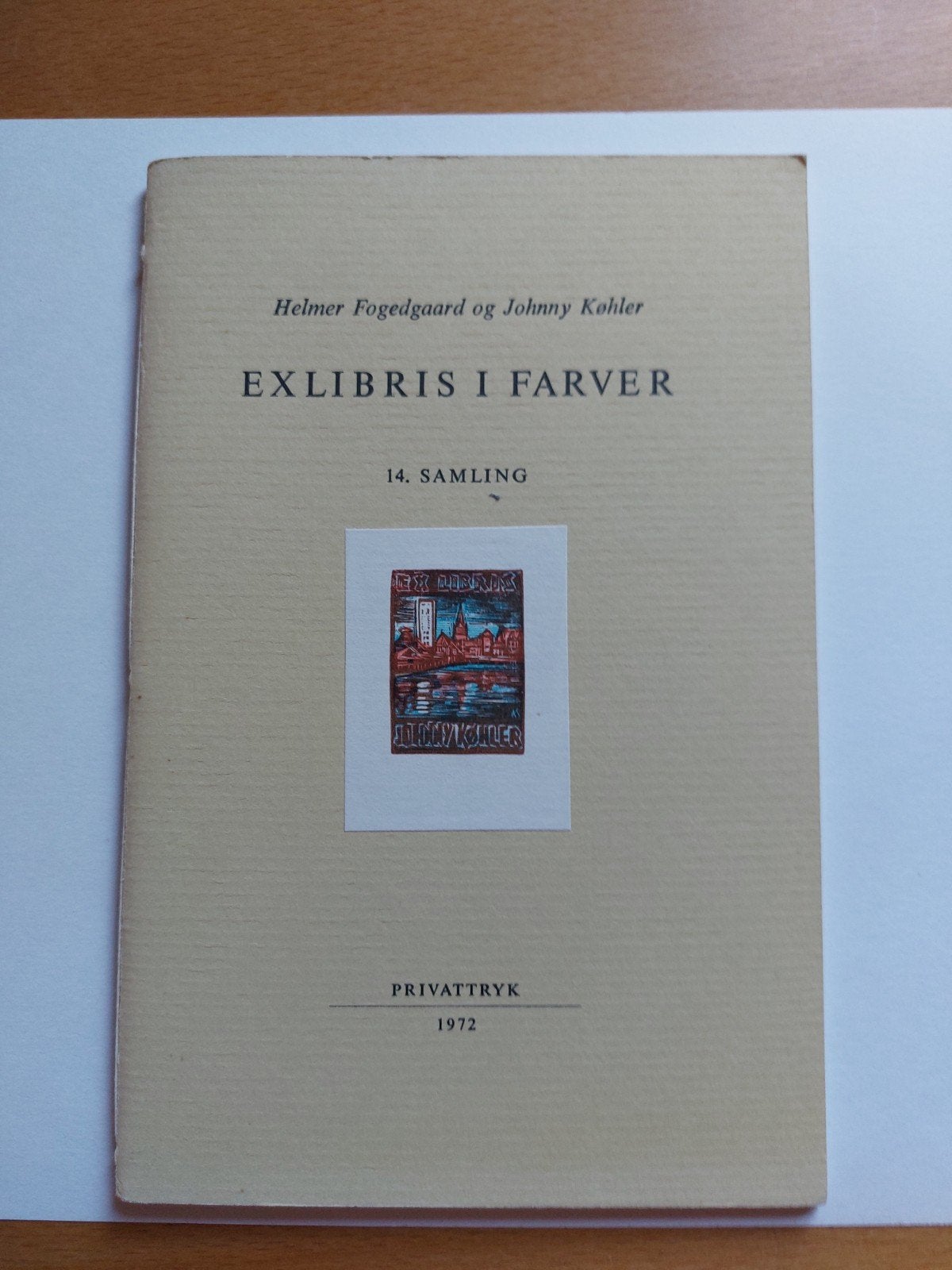 Exlubris i farver, 14.samling uit 1972, Verzenden, Gelezen
