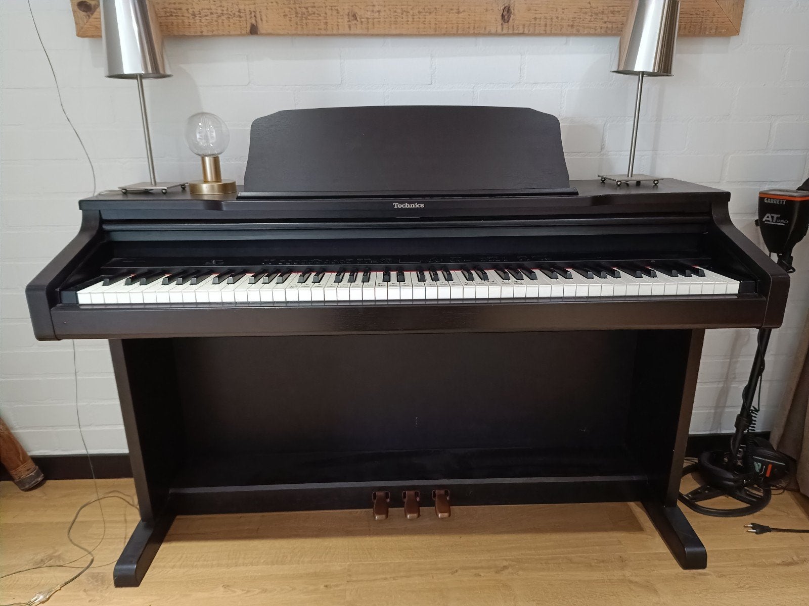 Technics Digitale Piano - Zwart, 137x51x87 cm, Muziek en Instrumenten, Ophalen, Gebruikt, Zwart, Digitaal