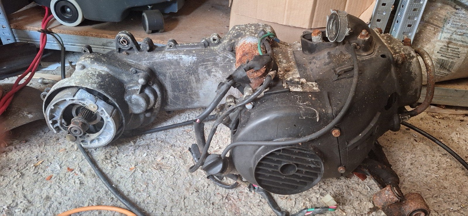 GY6 Blok 12 inch - Gebruikte Scooter Motor, Ophalen, Gebruikt, Blok, GY6