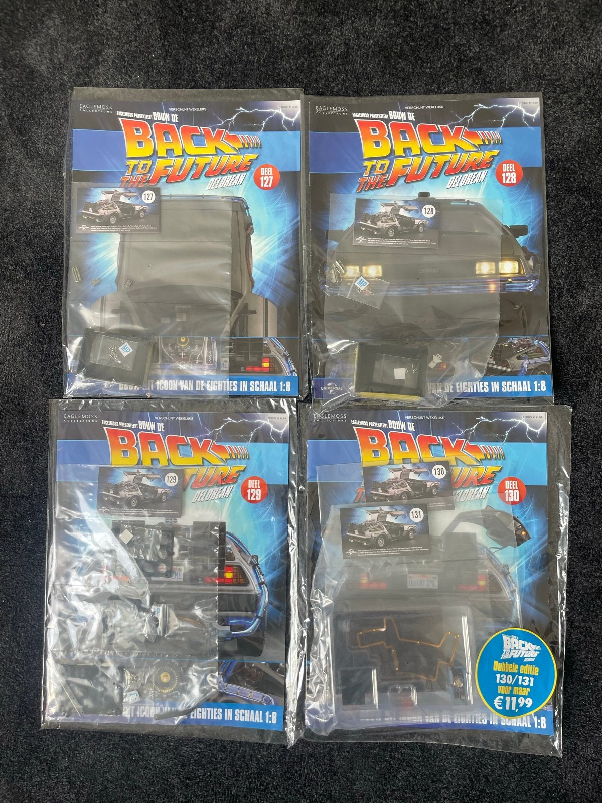 Eaglemoss DeLorean Back to the Future 127 tm 131, Overige merken, Auto, Groter dan 1:32, Nieuw
