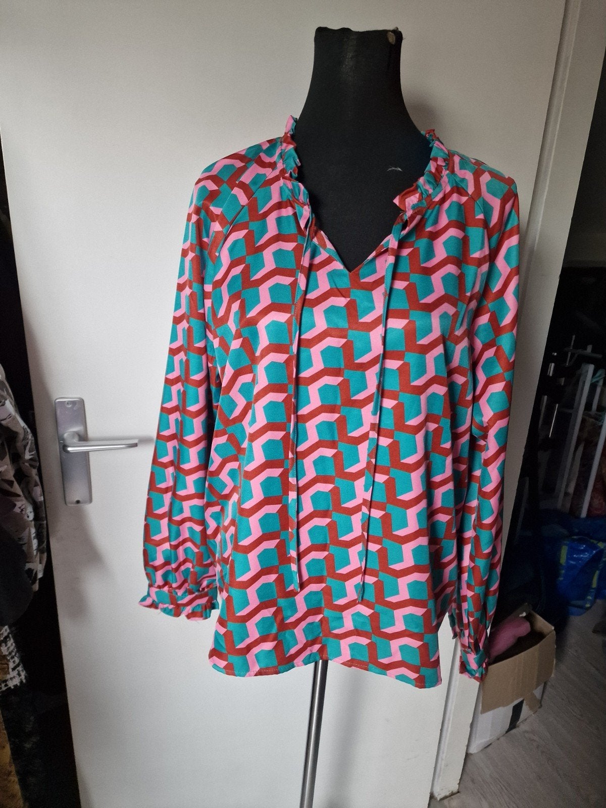 blouse maat xl, Kleding | Dames, Ophalen of Verzenden, Zo goed als nieuw, Maat 46/48 (XL) of groter